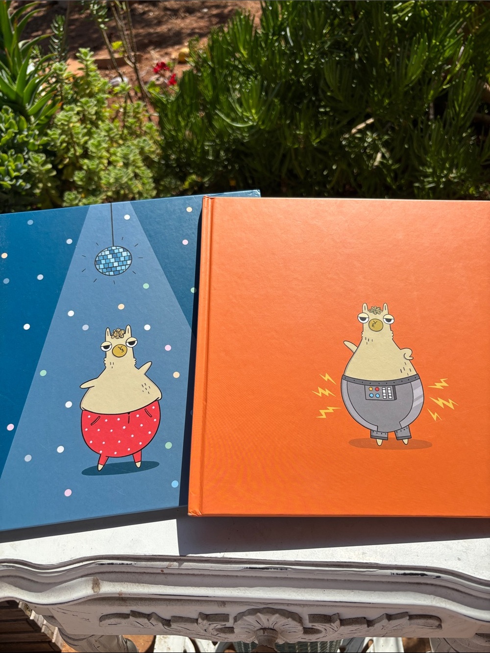 Llama Destroys World and Llama Rocks the Cradle of  Chaos Books Set -